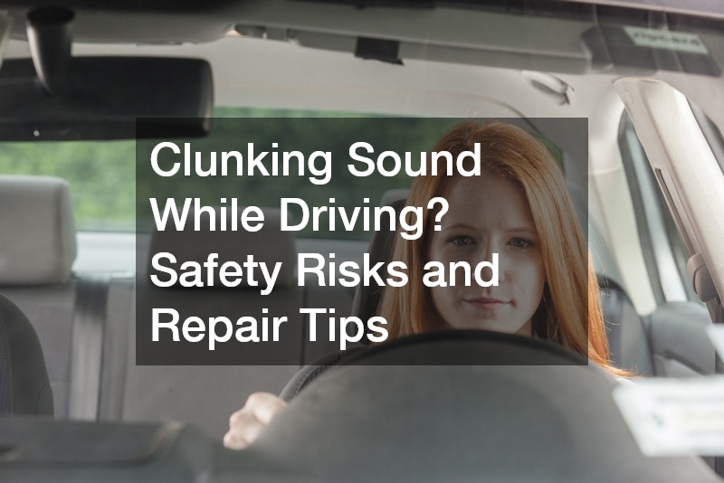 clunking sound while driving